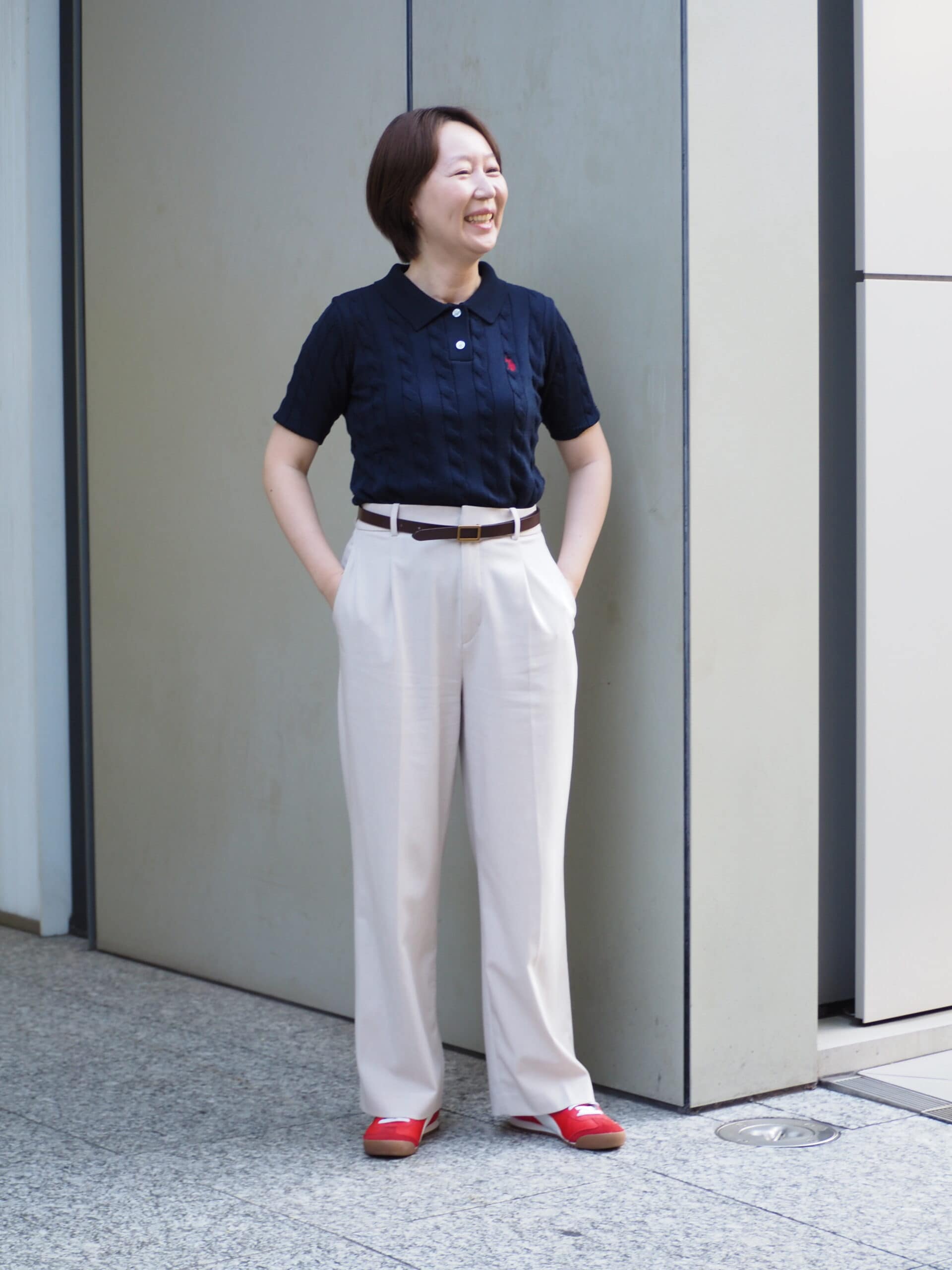 50代のユニクロコーデ