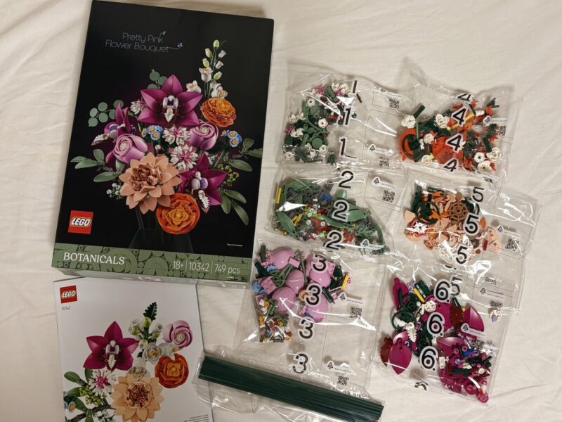 レゴ The Botanical Collection「ピンクのブーケ」