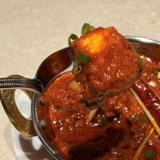 マザーインディア「豆腐ヴィンダルーカレー」