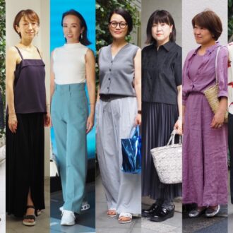 【1週間スナップ】酷暑のおしゃれの楽しみ方を7パターン紹介！ 涼を感じる素材・色選びがカギ
