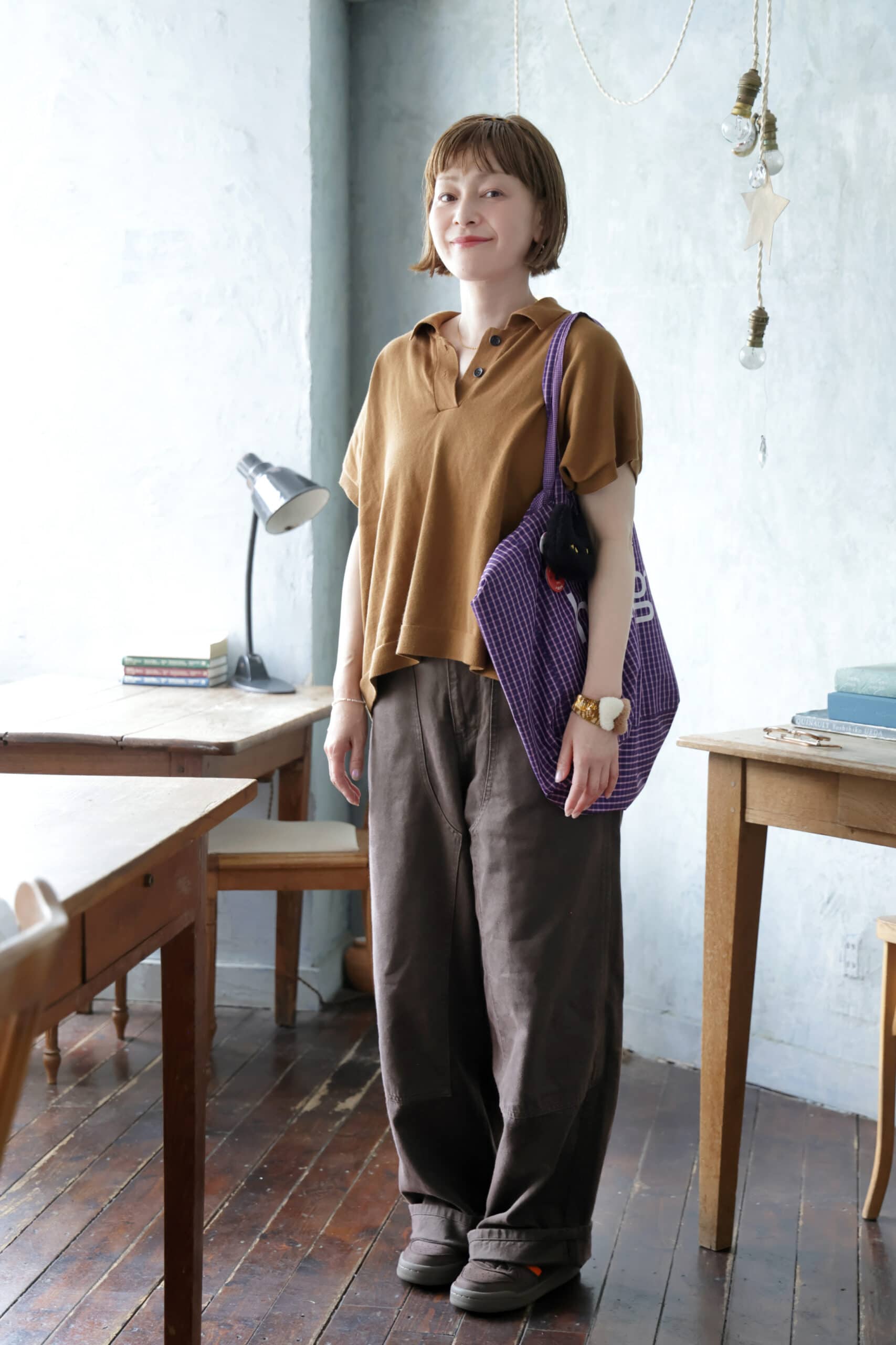 50代のシンプルコーデ