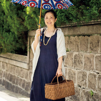 悩み多き小柄さんはシンプル＋ワンポイントがコツ！