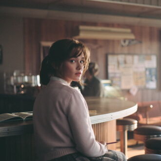 2023年のヴェネチア国際映画祭で最優秀女優賞に輝いたケイリー・スピーニー。『プリシラ』© The Apartment S.r.l All Rights Reserved 2023