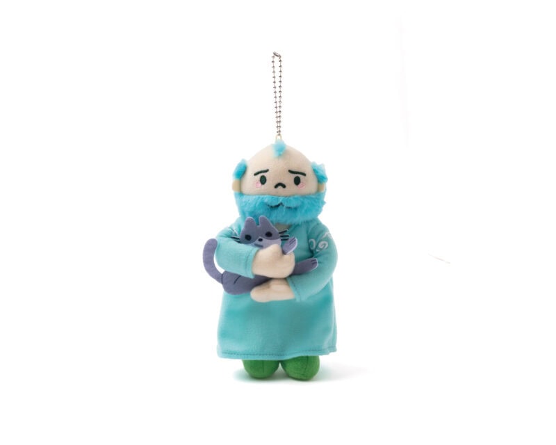 クリムトさん マスコットキーホルダー　¥1,760（税込）