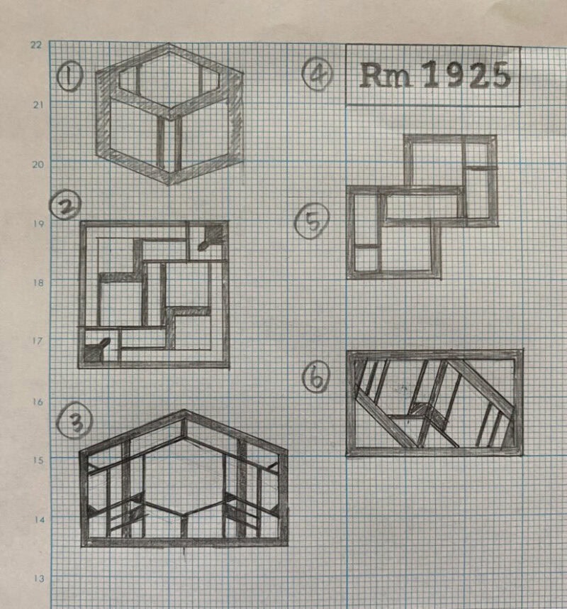 干菓子の型のデザイン画