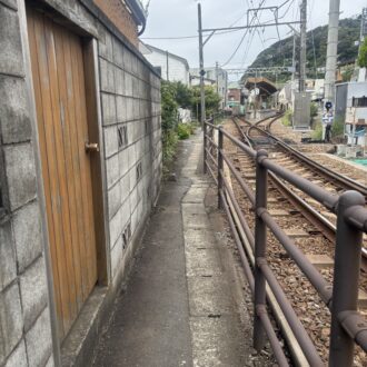 江ノ電　うみのトナリ　湘南　鎌倉　稲村ヶ崎