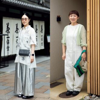 京都スナップ】地産地消のおしゃれ＆重ねワザが効いた着こなし