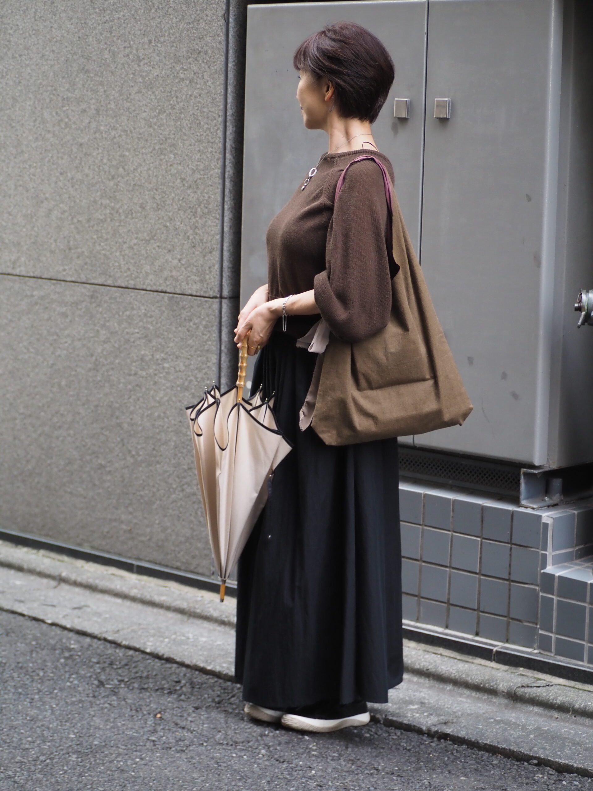 50代の秋コーデ