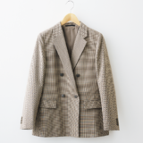 【ユニクロで指名買い！】
スタイリスト平井律子さんが推薦する
「ダブルジャケット」が大人のおしゃれを格上げ！