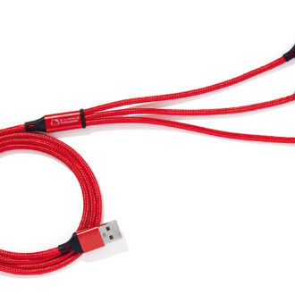 ３種のコネクタ（USB Type-A to Type-C、スマートフォン用〈iPhone対応〉、micro USB）を搭載しているので、スマホをはじめ、タブレット、ワイヤレスイヤホンなど、幅広く対応。