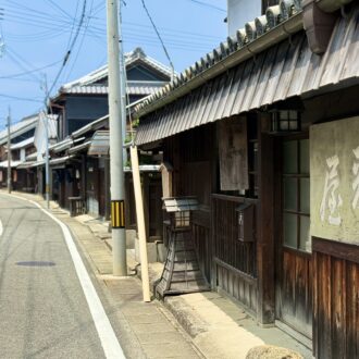 和歌山　湯浅の町並み