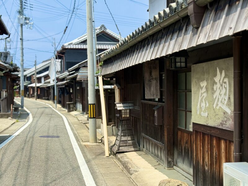 和歌山　湯浅の町並み