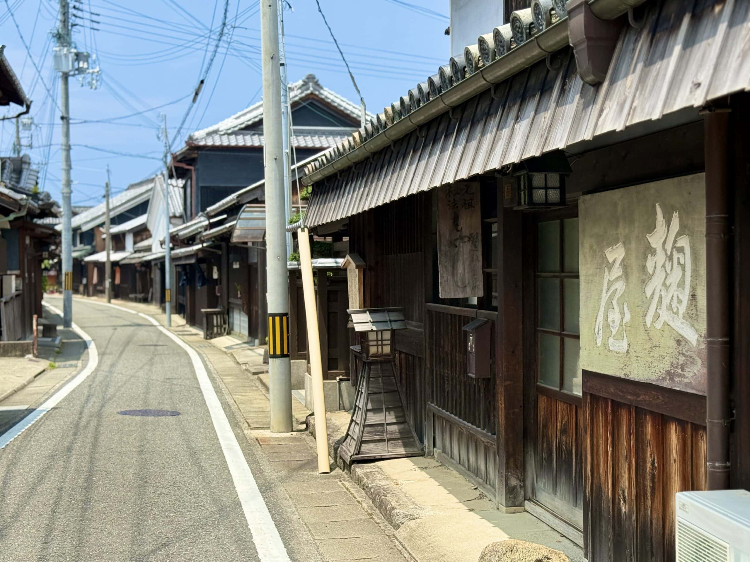 和歌山　湯浅の町並み