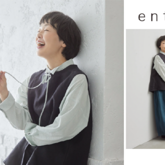 entwa　小林聡美さん 25A/Wビジュアル