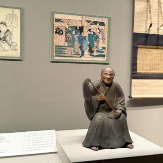 特集展示「売茶翁（ばいさおう）から花月菴（かげつあん）―煎茶道はここから始まった！―」売茶翁像