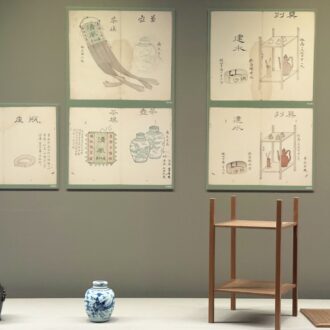 特集展示「売茶翁（ばいさおう）から花月菴（かげつあん）―煎茶道はここから始まった！―」展示風景