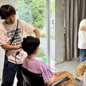 ヘアメイク原さんのヘアブロー＆セット術03