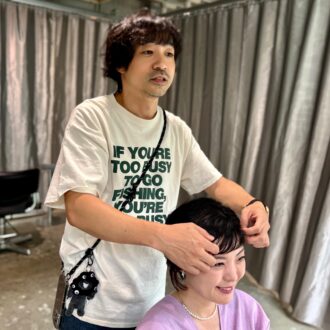 ヘアメイク原さんのヘアブロー＆セット術13