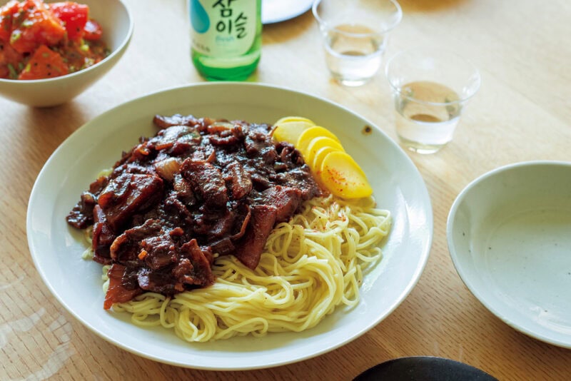 たくあんと一緒に！ ジャジャンミョン