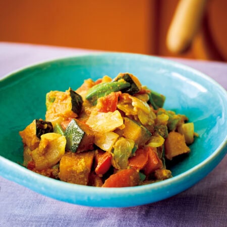 ごろっと野菜がおいしいメインおかず
「かぼちゃのサブジ」