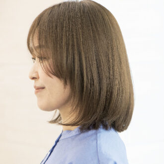 ニュアンスボブのサイド