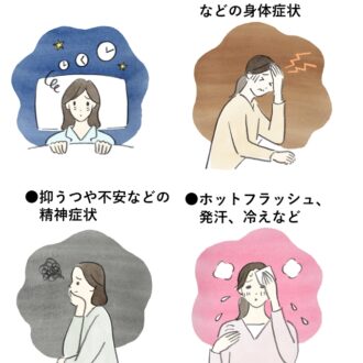 「ゲニステイン」「プロアントシアニジン」は更年期のさまざまな悩みにも効果が期待できる