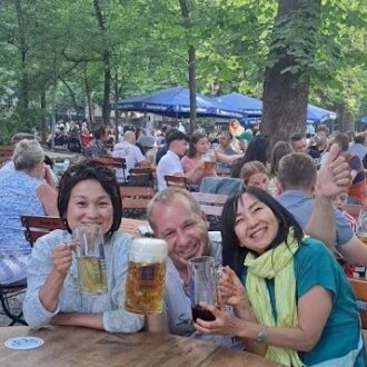 ミュンヘンのビアガーデン【50代からの「整う」ヨーロッパ便り】