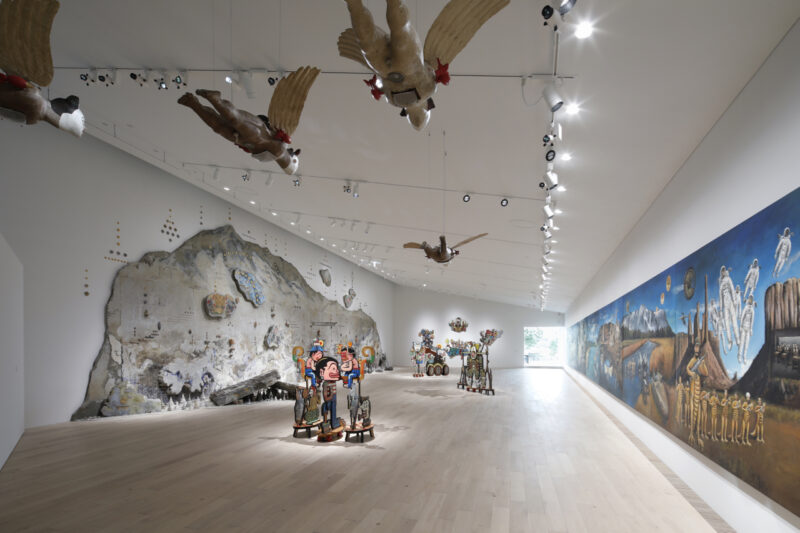 香川　直島　「直島新美術館 開館記念展示―原点から未来へ」展示風景、2025年　写真：来田猛