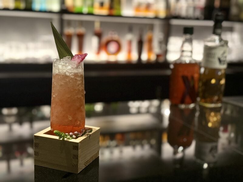 バンヤンツリー・東山 京都13 シグネチャーカクテル「Inspired 能」
