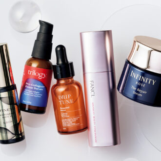 50代はハリ・弾力ケアに注力！ 
美容液･シートマスク･インナーケアでスペシャルケアを