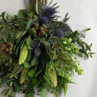 フレッシュな植物がだんだんドライになっていく過程も楽しい