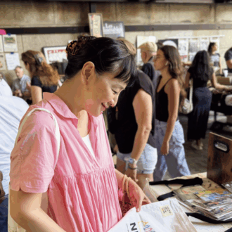 神野三鈴さんエッセイ
「サガシモノハナンデスカ」ニューヨークで宝探し