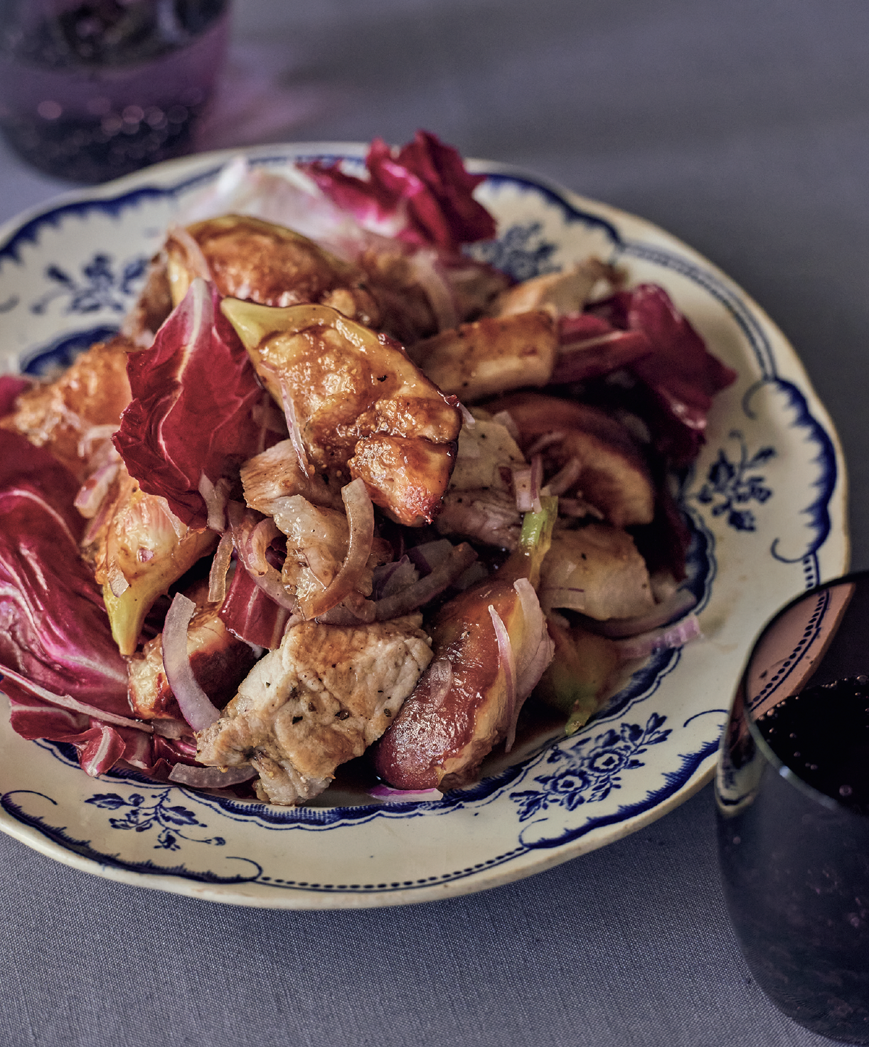 いちじくと豚肉のソテー