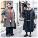 【１週間コーデ】
チェックコートと4wayコート 機能性コートで冬じたく
～〈水曜日・木曜日〉#014 Satomi Mori～