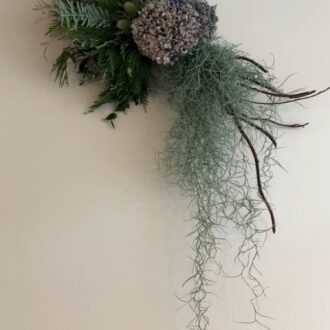 自由なかたちを楽しめるのがスワッグのいいところ