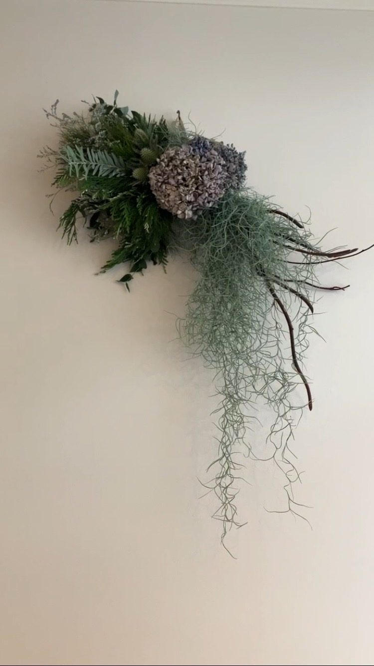 自由なかたちを楽しめるのがスワッグのいいところ