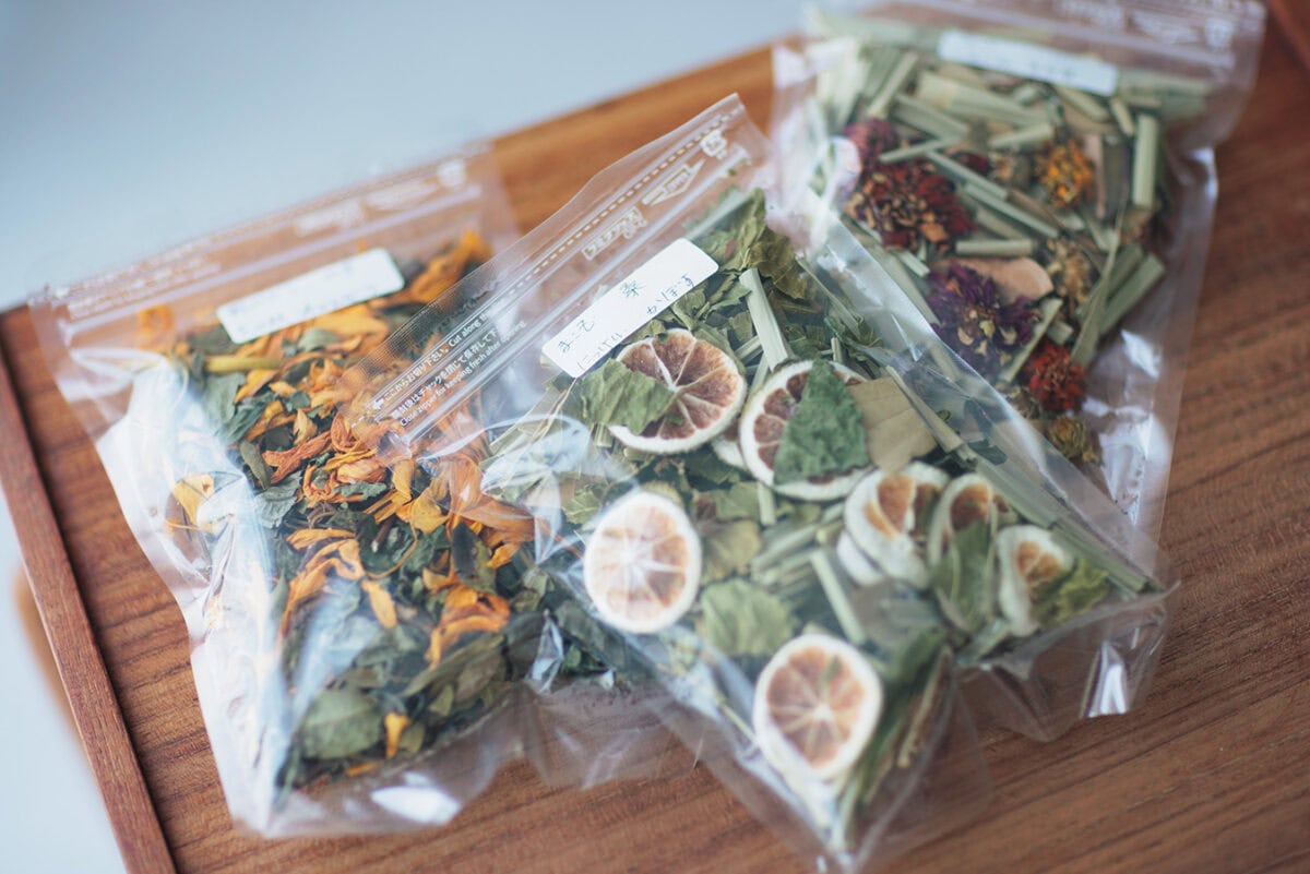 栄養素たっぷりの野草茶で体が喜んでいるのを実感