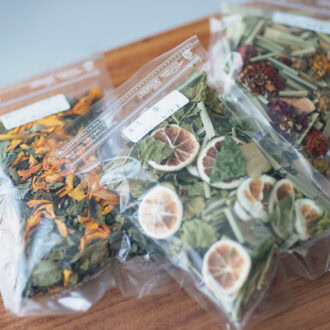 栄養素たっぷりの野草茶で体が喜んでいるのを実感