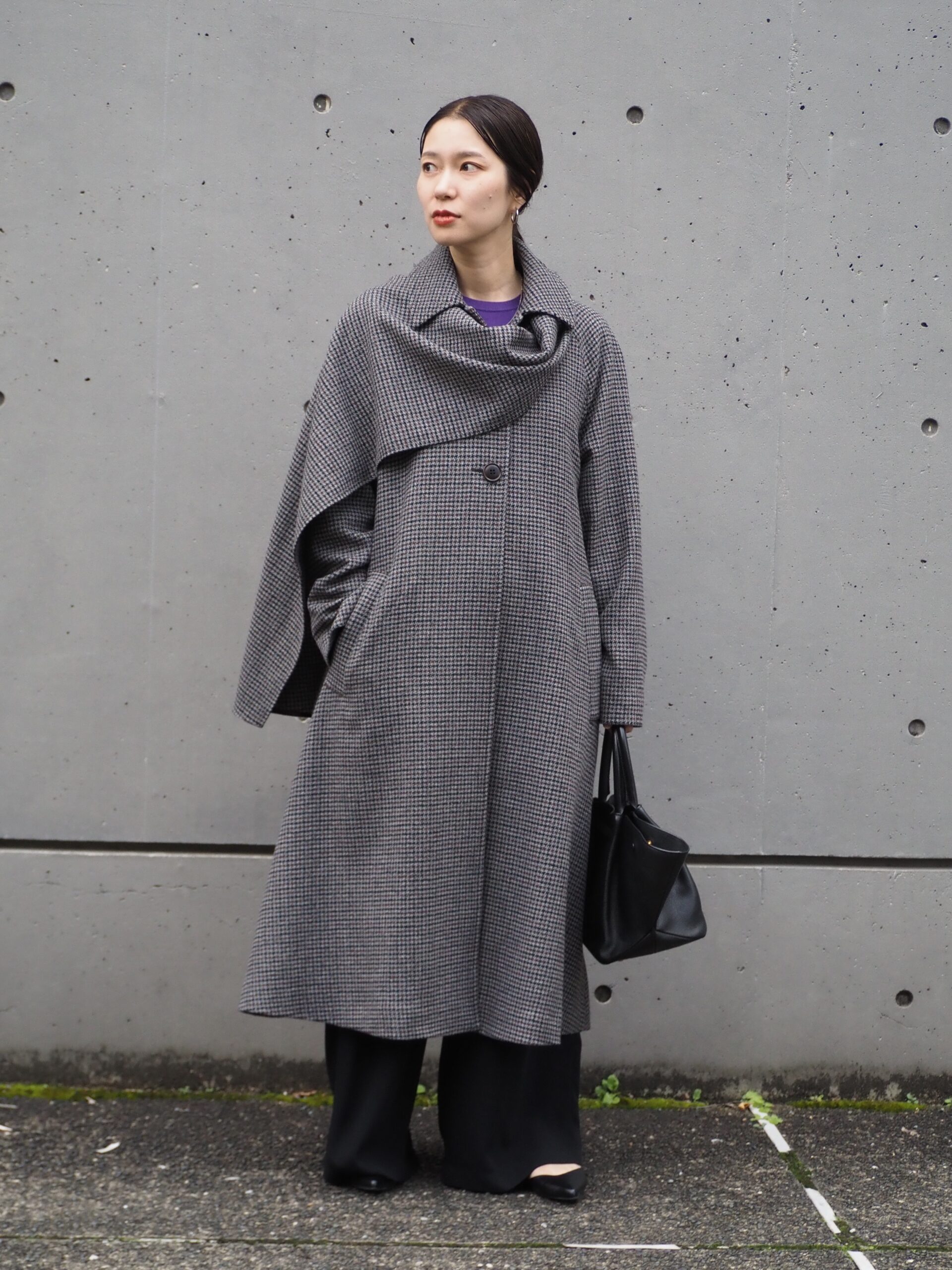 50代のモノトーンコーデ