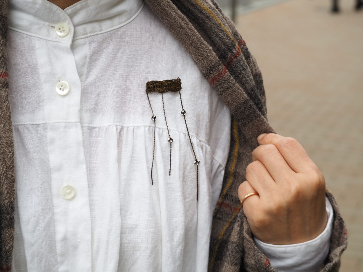 アンティークのブローチ