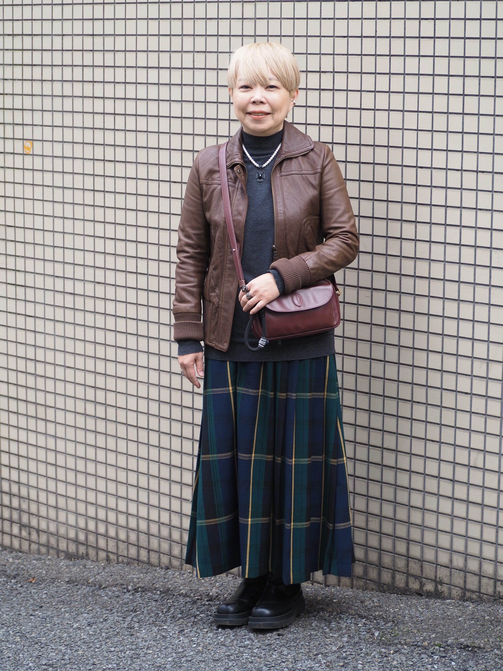 50代の古着コーデ