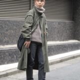 【スナップ】大人世代は“抜け感“ミリタリーで防寒とおしゃれを両立！ 