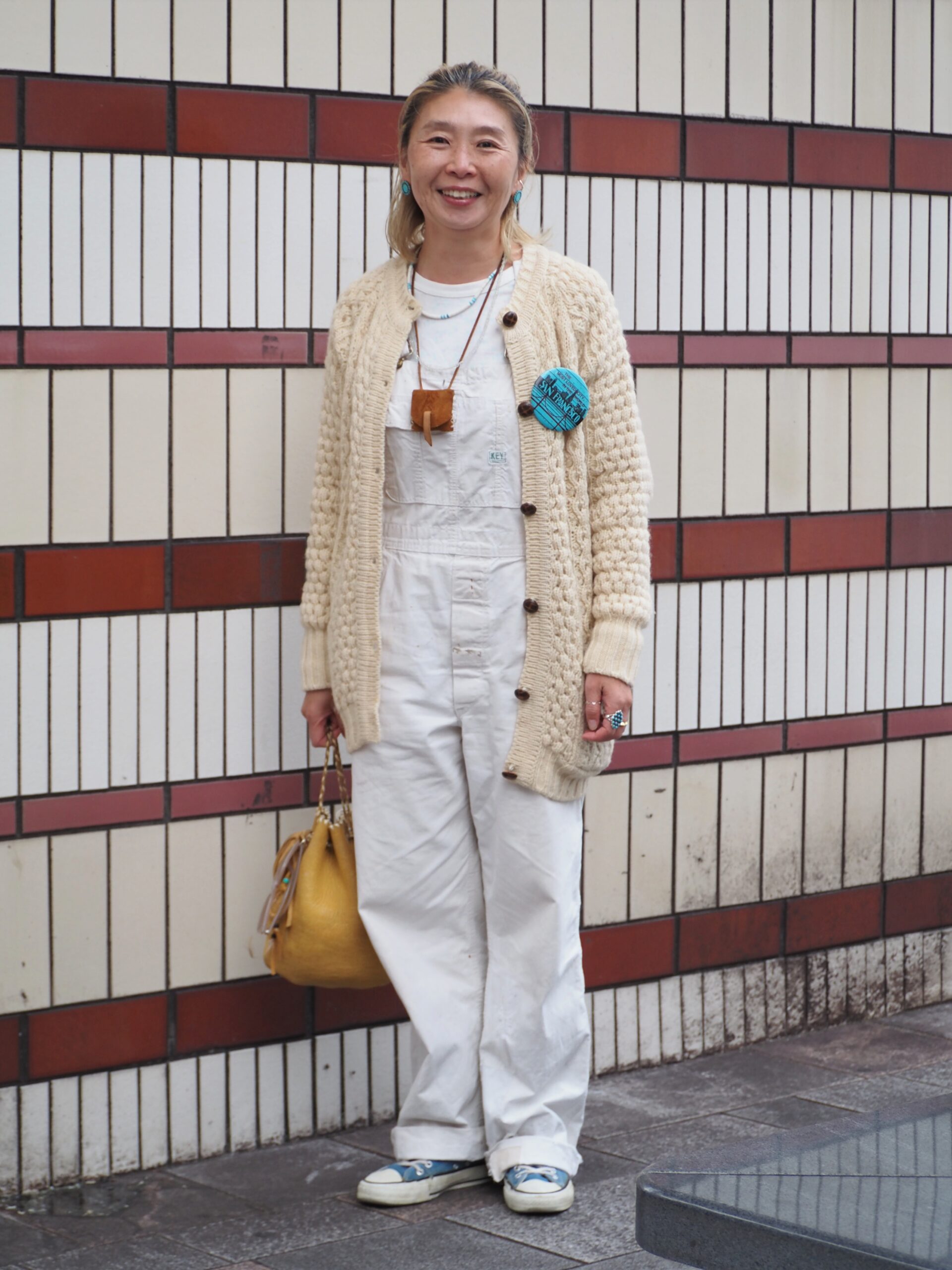 50代の古着ミックスコーデ