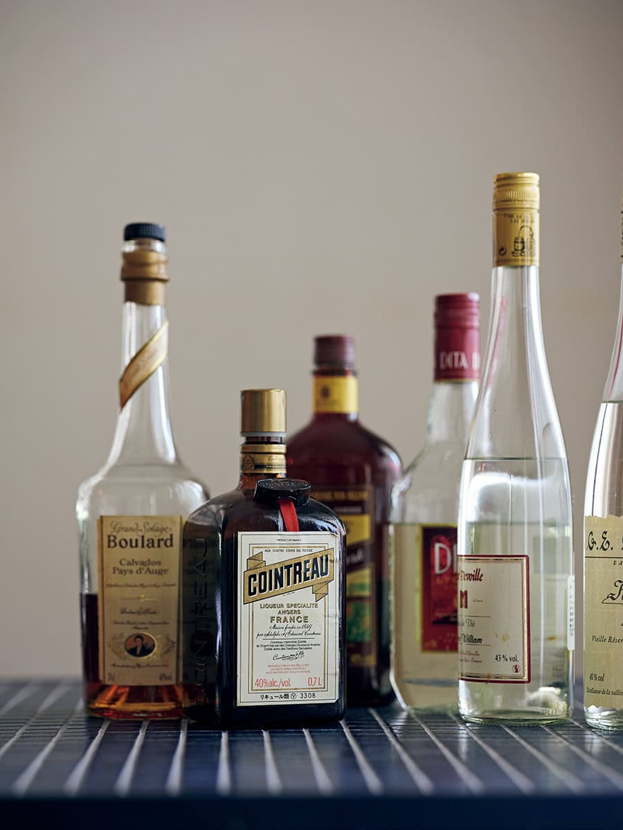 フルーツに合わせてリキュールをセレクト