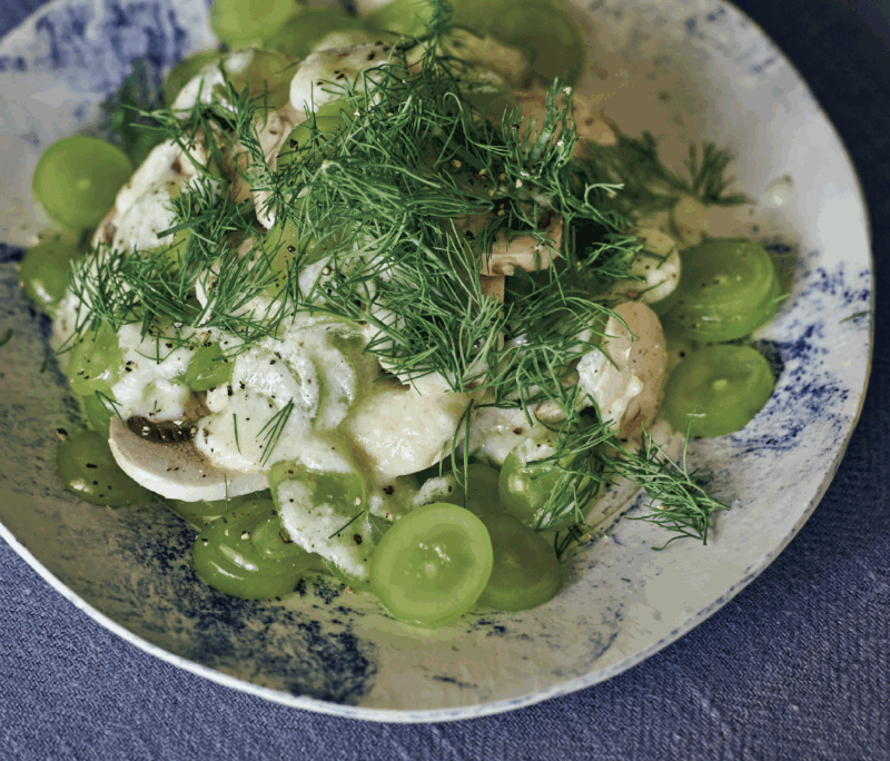 【ぶどうレシピ】白ワインに合わせたい！ 旬の果実をおしゃれなサラダに_簡単おやつのレシピも