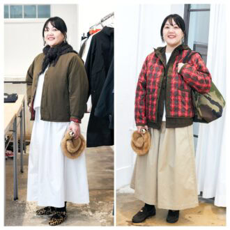 【１週間コーデ】
優秀リバーシブルアウターをオン＆オフで着まわし
～〈金曜日〉#014 Satomi Mori～