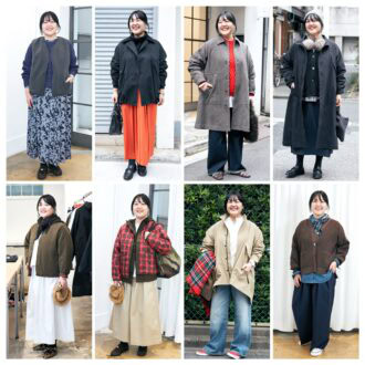 【１週間コーデ】
おしゃれディレクターの最旬リアルコーデ８選 　アウター＆ニット
～ #014 Satomi Mori 森 里美さん～