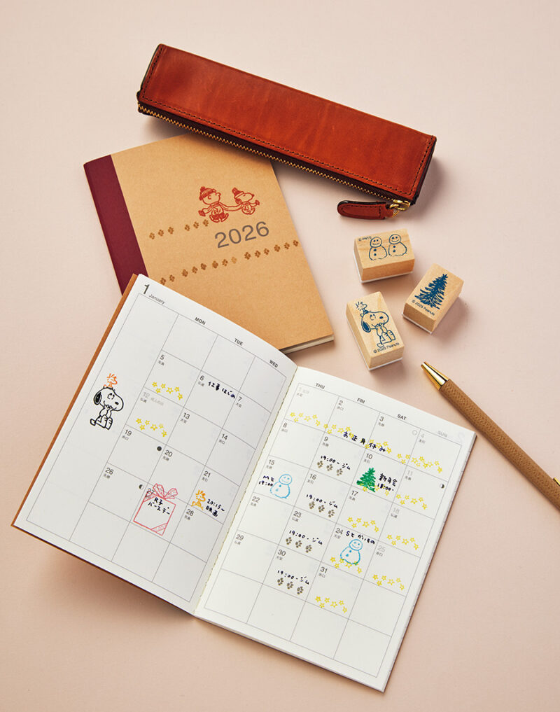 手帳にもちょうどよいサイズで使いやすい。