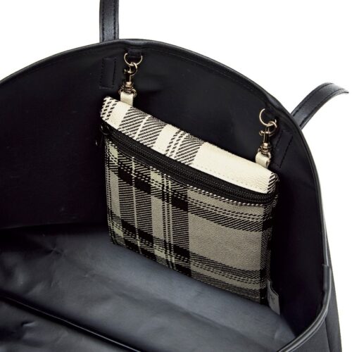 大人のおしゃれ手帖 2025年12月号 付録【高級感漂うトート＆ポシェット
豪華2点セット！】 内側に下げれば吊りポケットにも