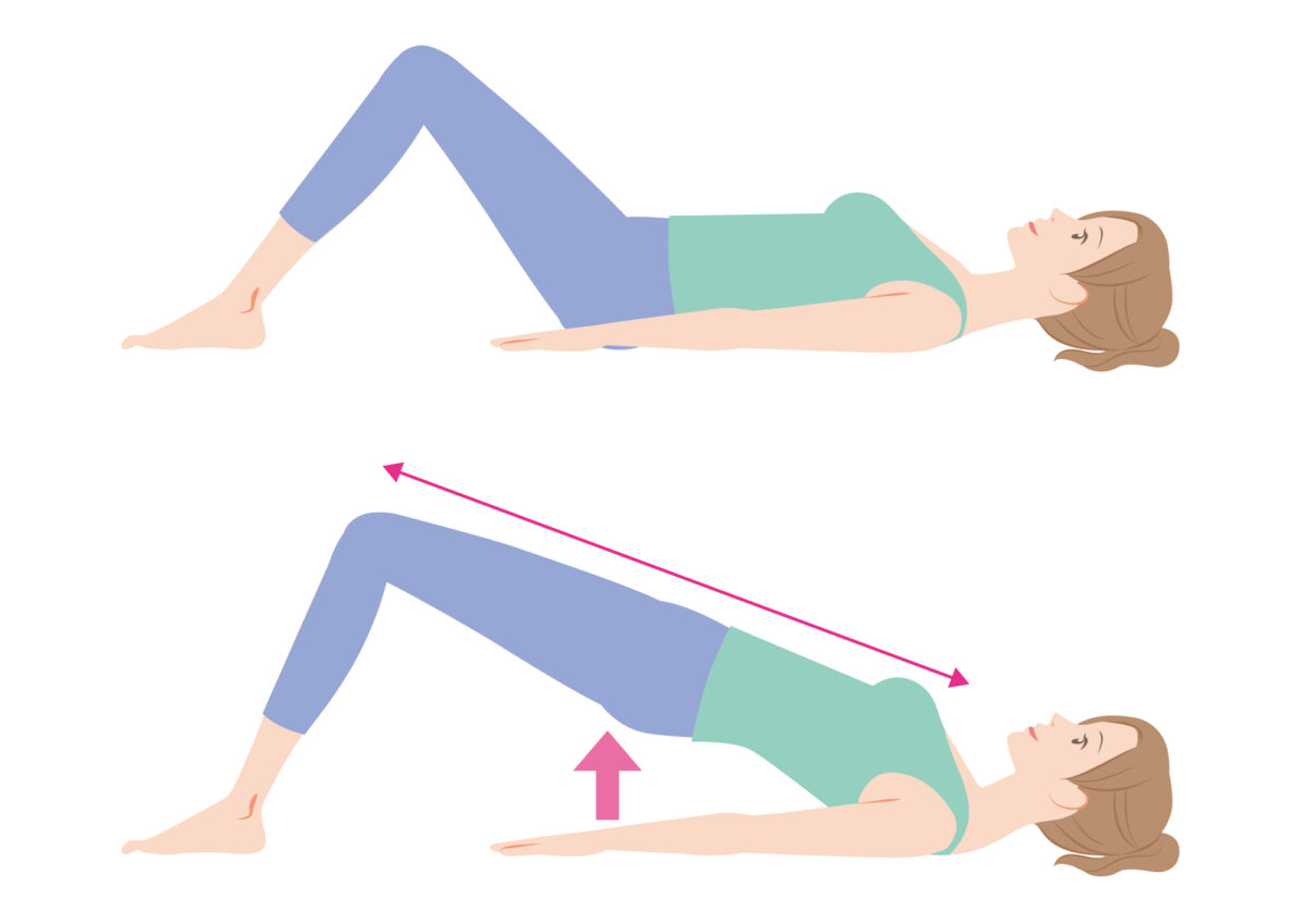 寝ながらできる骨盤底筋エクササイズ